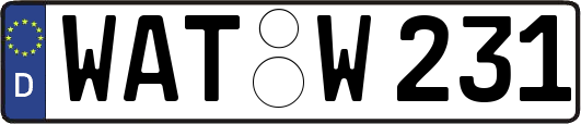 WAT-W231