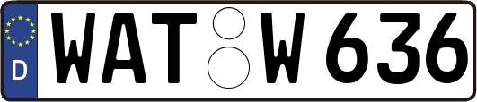 WAT-W636