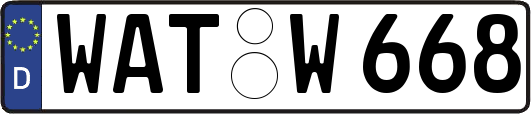WAT-W668