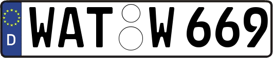 WAT-W669
