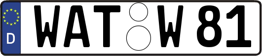 WAT-W81