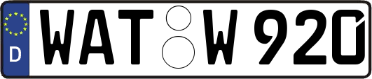 WAT-W920