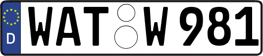 WAT-W981