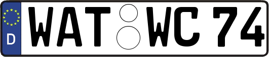 WAT-WC74