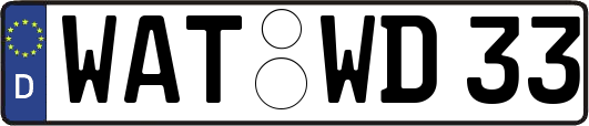 WAT-WD33