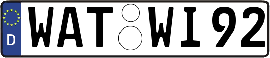 WAT-WI92