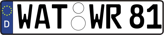 WAT-WR81