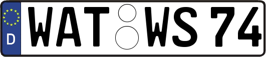 WAT-WS74