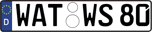 WAT-WS80