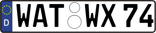 WAT-WX74