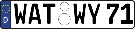 WAT-WY71