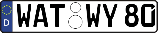 WAT-WY80