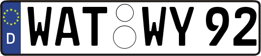 WAT-WY92