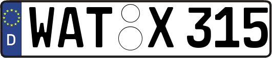 WAT-X315