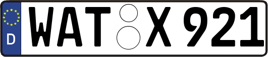 WAT-X921