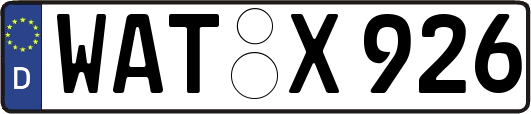 WAT-X926
