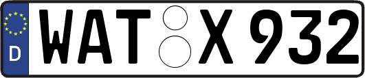 WAT-X932