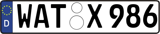 WAT-X986