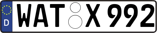 WAT-X992