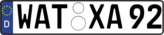 WAT-XA92
