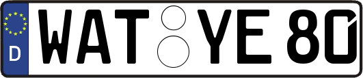 WAT-YE80