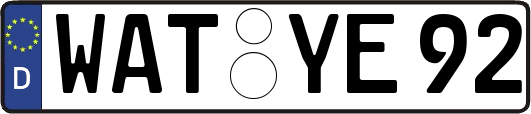WAT-YE92