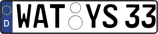 WAT-YS33