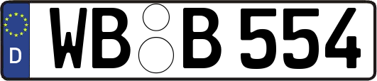 WB-B554