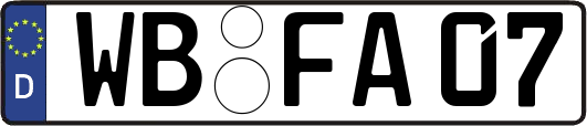 WB-FA07