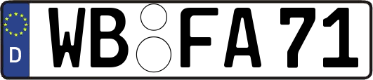 WB-FA71