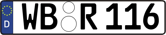 WB-R116