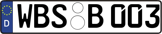 WBS-B003