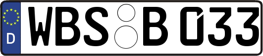 WBS-B033