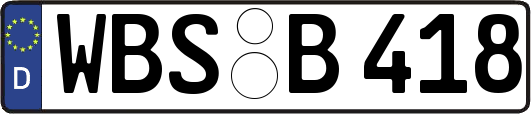 WBS-B418