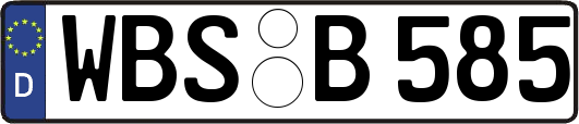 WBS-B585