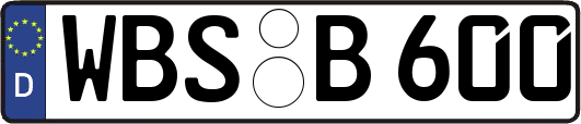 WBS-B600