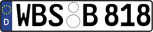 WBS-B818
