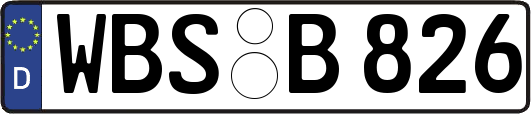 WBS-B826