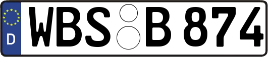 WBS-B874