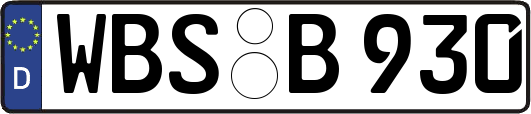 WBS-B930