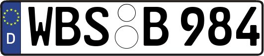 WBS-B984