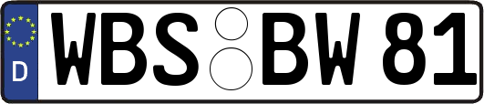 WBS-BW81
