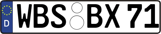 WBS-BX71