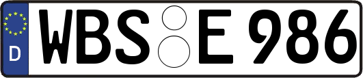 WBS-E986