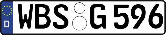 WBS-G596