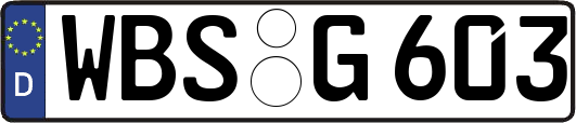 WBS-G603