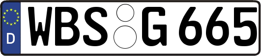WBS-G665