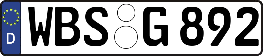 WBS-G892