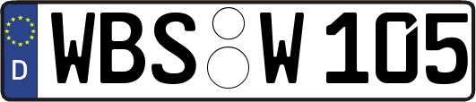 WBS-W105