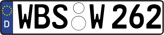 WBS-W262